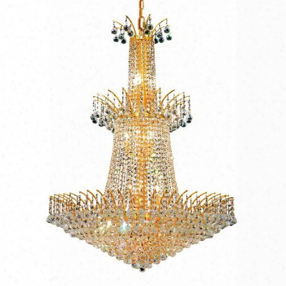 Elegant Lighting Victoria 32 18 Light Spectra Crystal Chandelier