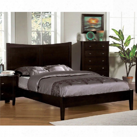 Furniture Of America Herndon King Panel Bed In Espresso