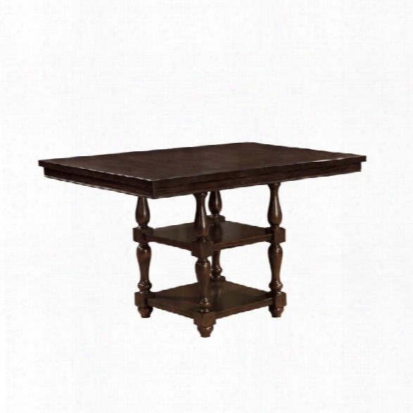 Furniture Of America Minard Counter Height Dining Table