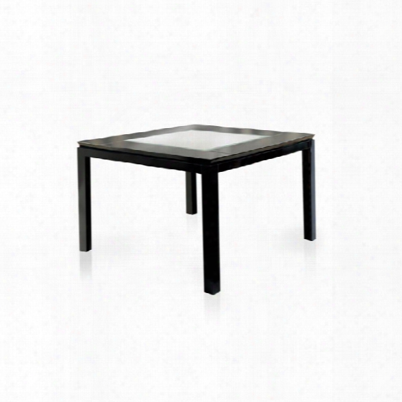 Furniture Of America Nosbisch Counter Height Dining Table In Black