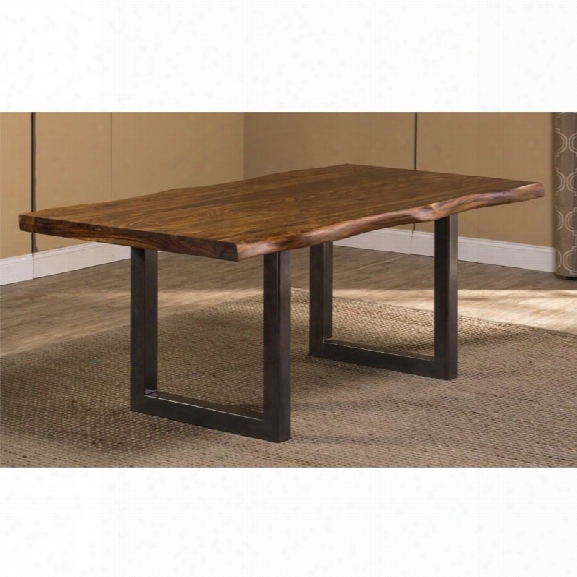 Hillsdale Emerson 80 Dining Table In Natural Sheesham