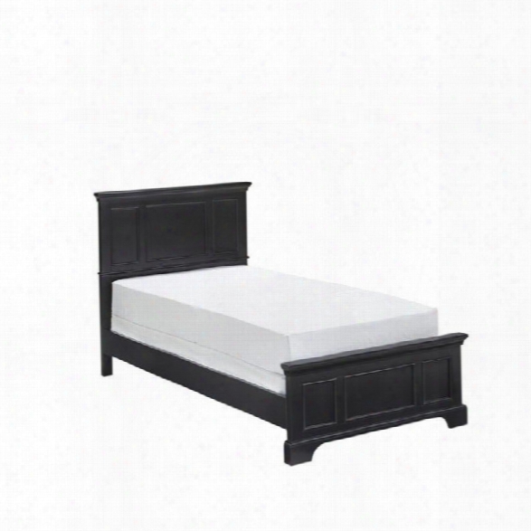 Home Styles Bedford Twin In Black