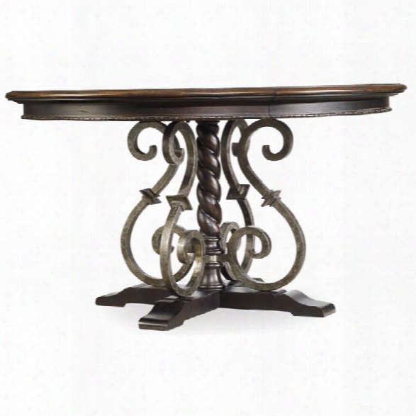 Hooker Furniture Treviso 54 Round Extendtable Dining Table