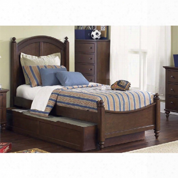 Liberty Furniture Abbott Ridge Full Panel Bed In Cinnamon