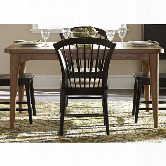 Liberty Furniture Candler Dining Table In Nutmeg