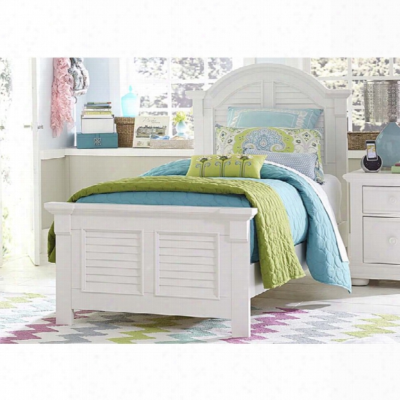 Liberty Furniture Summer House Full Panel Bed In Oyster White