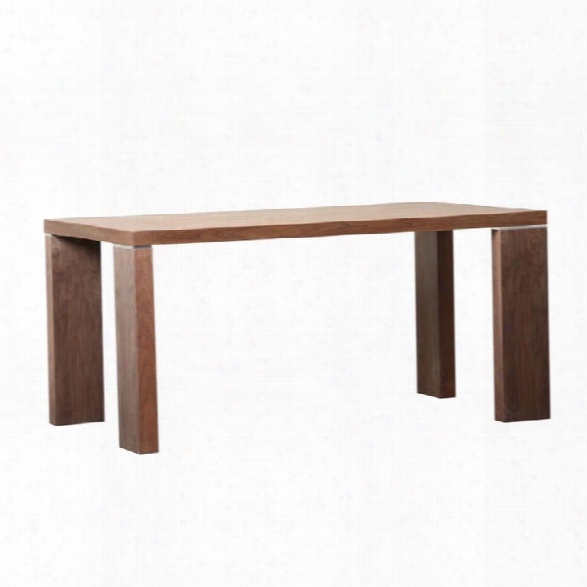 Maklaine Rectangular Dining Table In Walnut