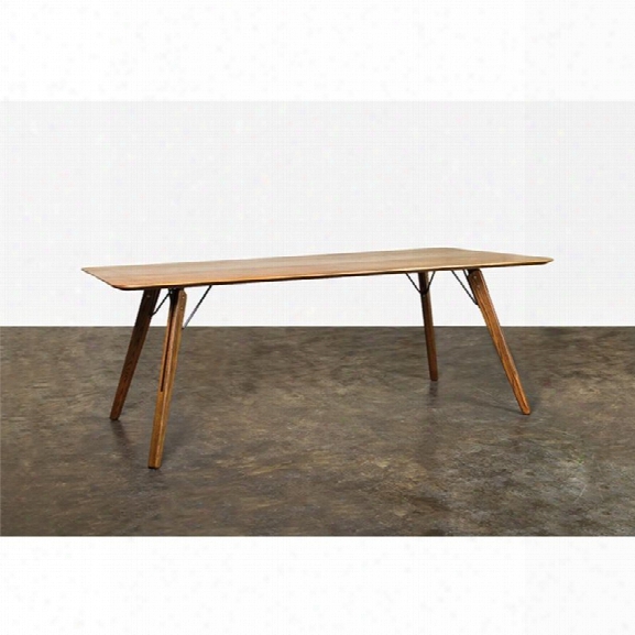 Nuevo Theo Dining Table In Fumed