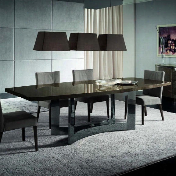 Rossetto Dune 102 Dining Table In Visone