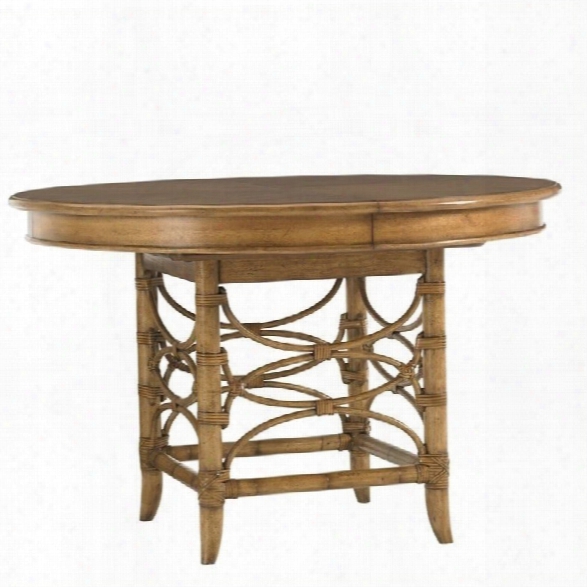 Tommy Bahama Home Beach House Coconut Grove Dining Table In Golden Umber