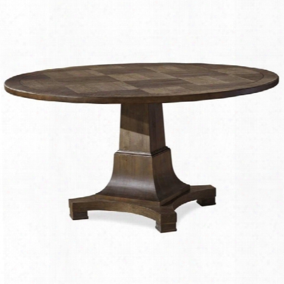 Universal Furniture Playlist Round Dining Table In Brown Eyed Girl
