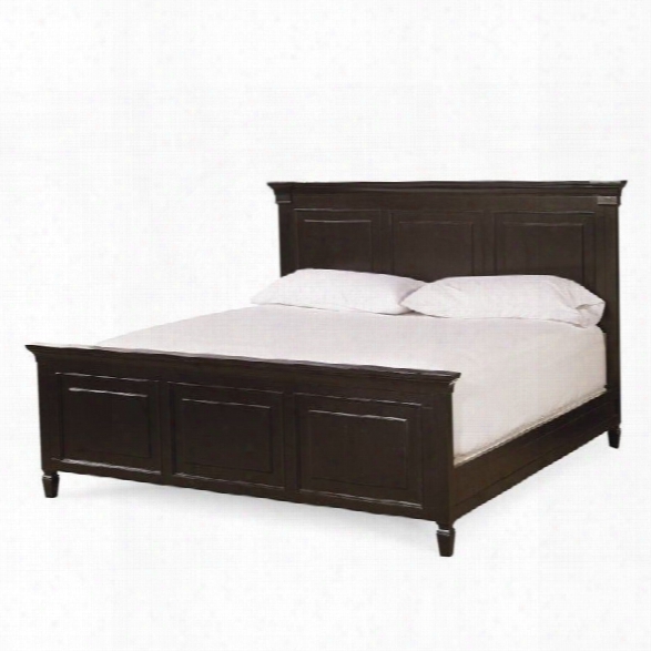 Universal Furniture Summer Hill Panel Bed In Midnight-queen