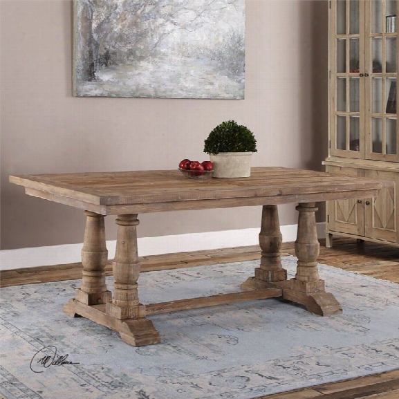 Uttermost Stratford Dining Table In Salvaged Wood