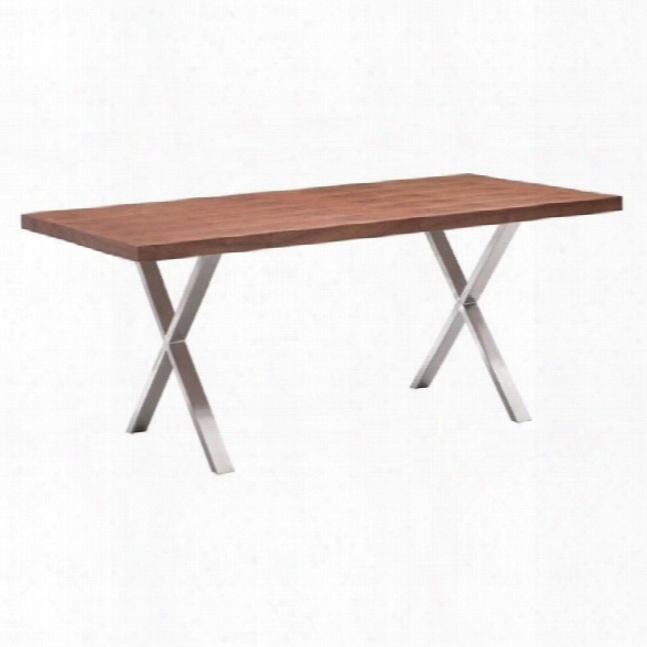 Zuo Renmen Dining Table In Walnut