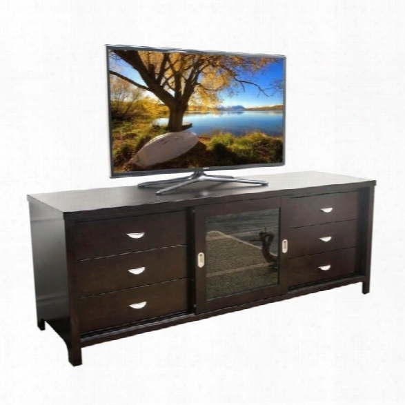 Abbyson Living Kingsley 72-inch Tv Console In Espresso