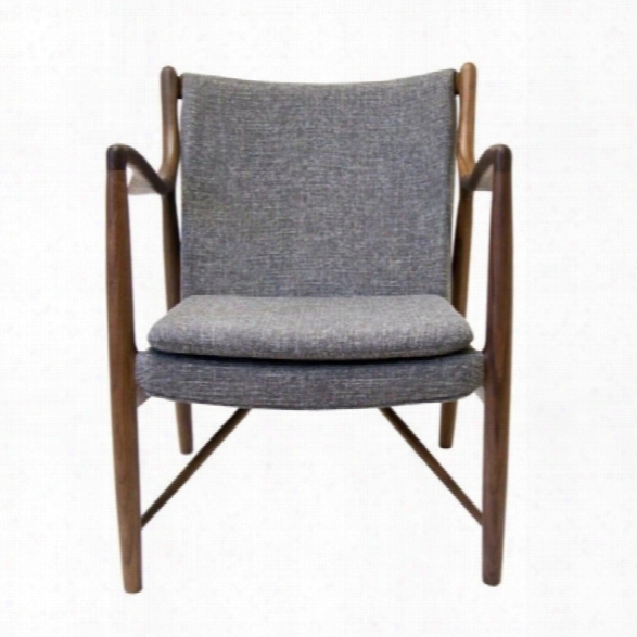 Aeon Furniture Syracuse Lounge Chair In Gray