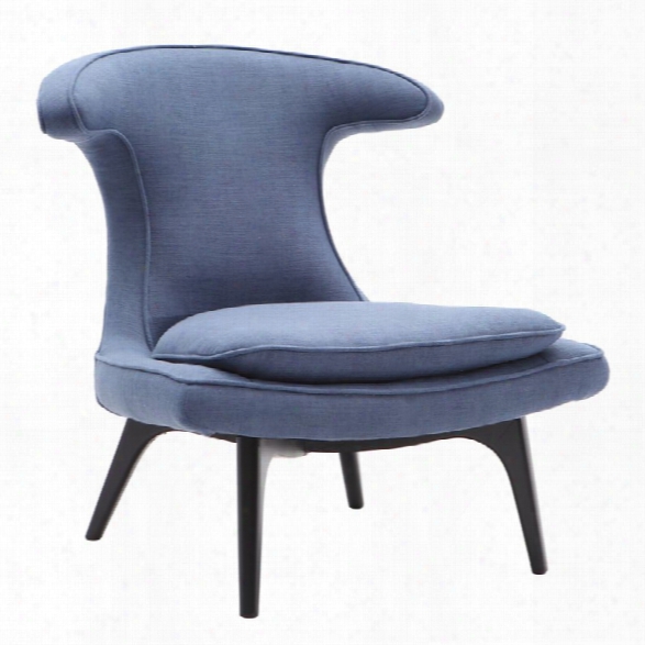 Armen Living Aria Chair In Blue