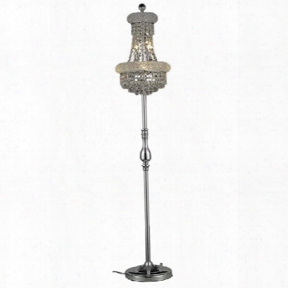 Elegant Lighting Primo 58 6 Light Elements Crystal Floor Lamp