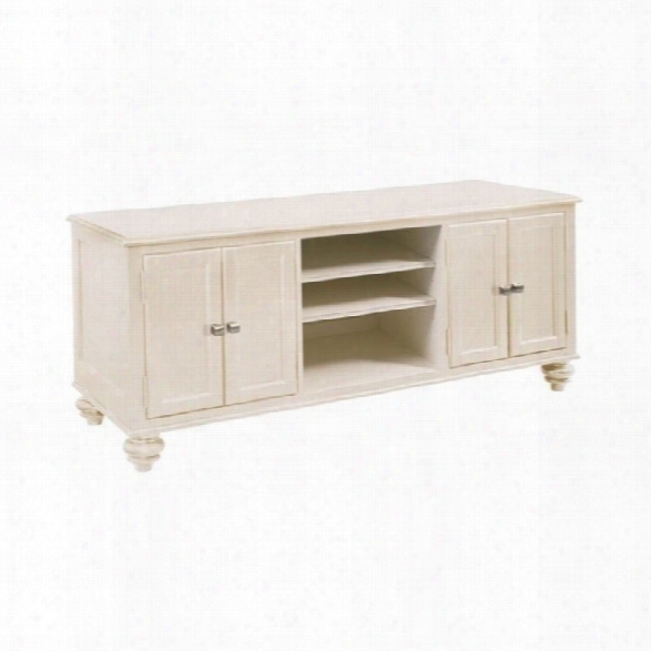 Hammary Camden 64 Inch Entertainment Center In Painted White