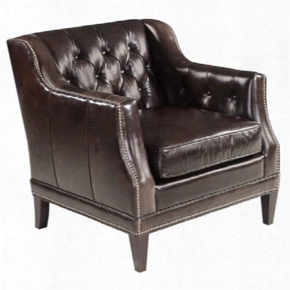 Hooker Furniture Balmoral Blair Stationary Chair In Brown