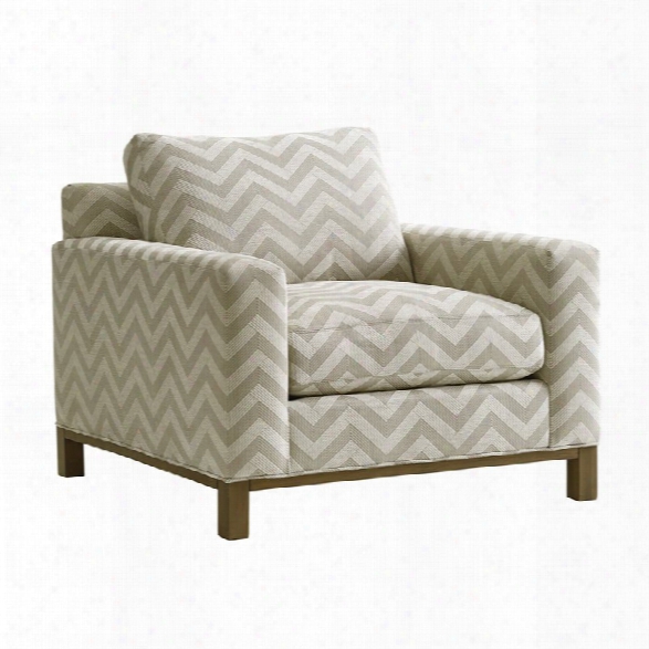 Lexington Shadow Play Chronicle Chair In Small Pattern White Ivory