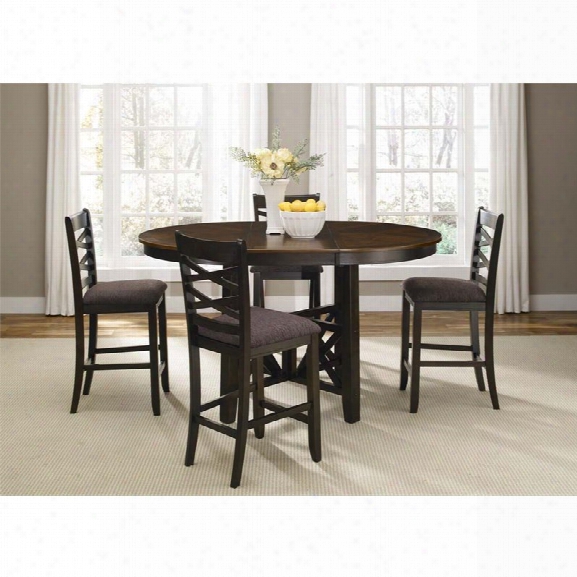 Liberty Furniture Bistro Ii 5 Piece Counter Height Dining Set