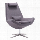 Zuo Bruges Chair in Charcoal Gray