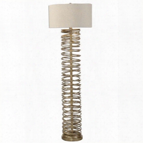 Uttermost Amarey Metal Ring Floor Lamp