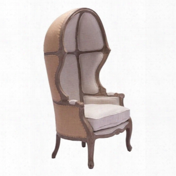 Zuo Ellis Chair In Beige