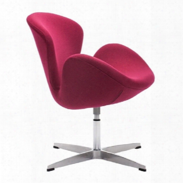 Zuo Pori Egg Chair In Red