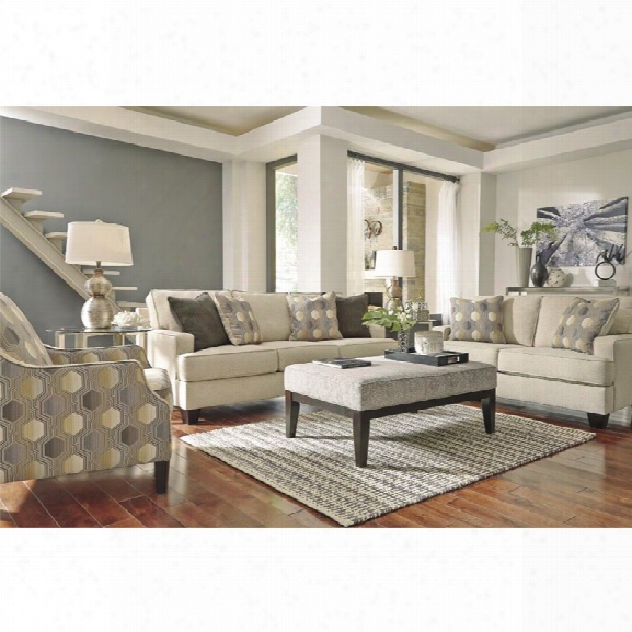 Ashley Brielyn 4 Piece Sofa Set In Linen