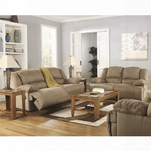 Ashley Hogan 3 Piece Sofa Set In Mocha