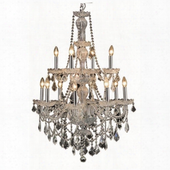 Elegant Lighting Giselle 28 12 Light Royal Crystal Chandelier