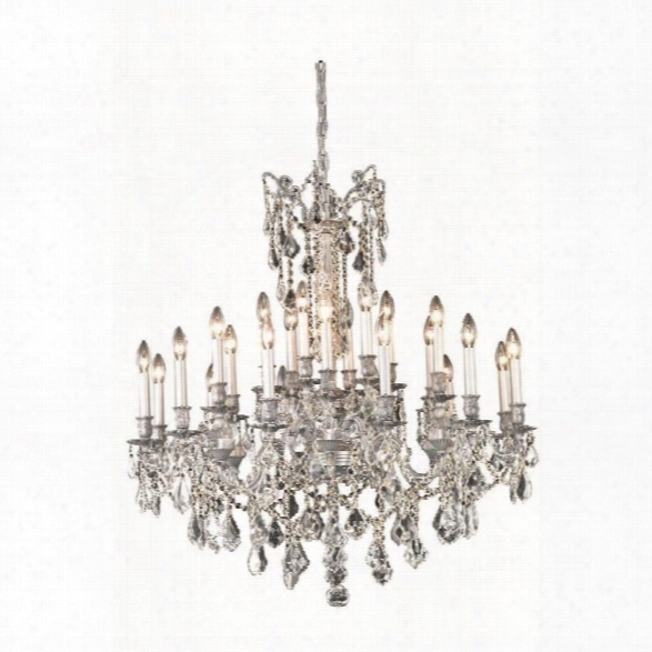 Elegant Lighting Rosalia 36 24 Light Elements Crystal Chandelier