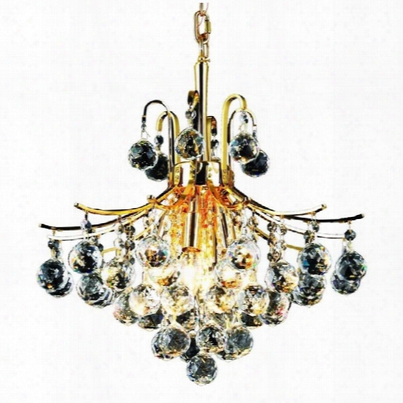 Elegant Lighting Toureg 16 6 Light Spectra Crystal Chandelier