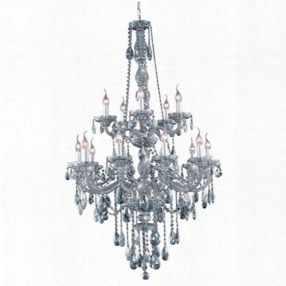 Elegant Lighting Verona 33 15 Light Elements Crystal Chandelier