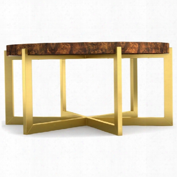 Hooker Furniture Cynthia Rowley Horizon Line 44 Round Coffee Table