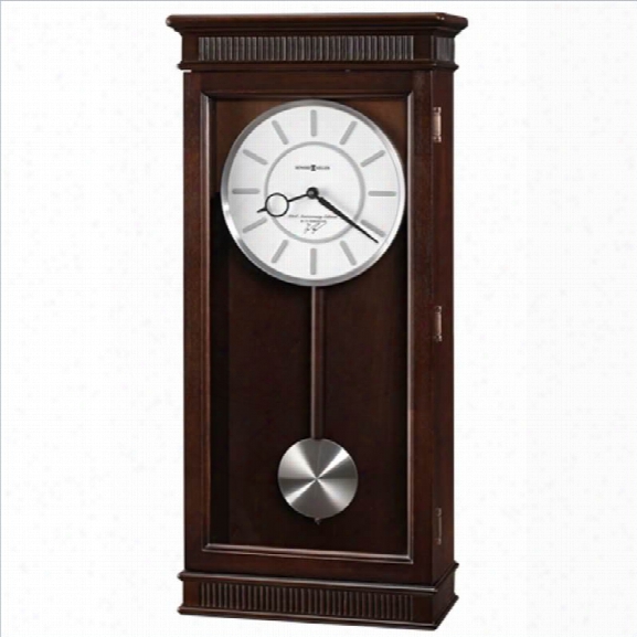 Howard Miller Krtistyn Ty Pennington Espresso Pendulum Wall Clock