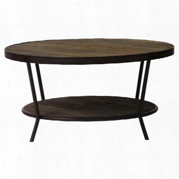 Maklaine Coffee Table In Brown