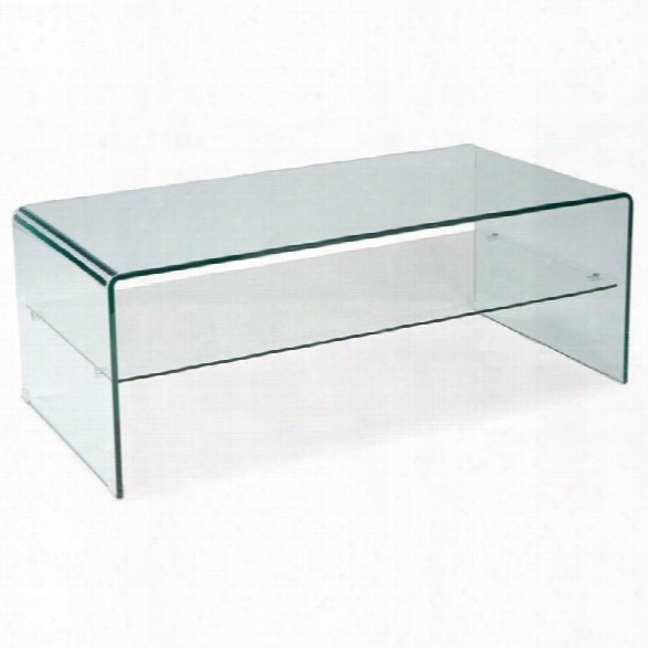 Moe's Sono Coffee Table In Clear