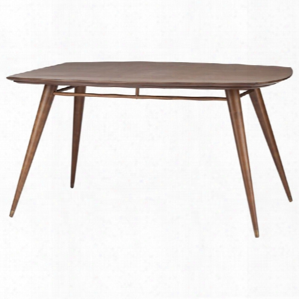 Nuevo Boyd Dining Table In Walnut