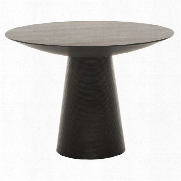 Nuevo Dania 39.5 Round Dining Table In Black