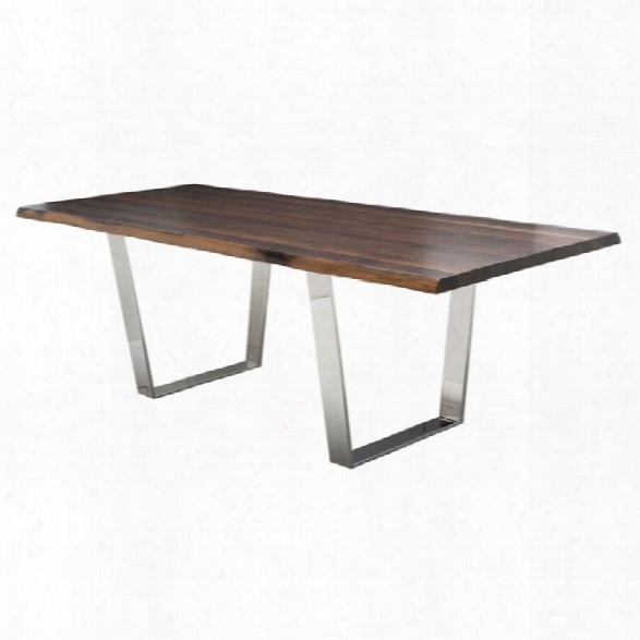 Nuevo Versailles Dining Table In Seared Br Own