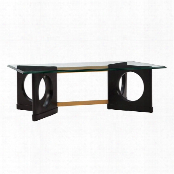 Stanley Furniture Virage Cocktail Table In Caviar