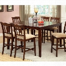 Furniture of America Murphiree Extendable Counter Height Dining Table