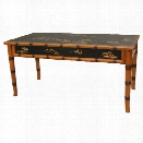 Oriental Furniture Ching Coffee Table in Black