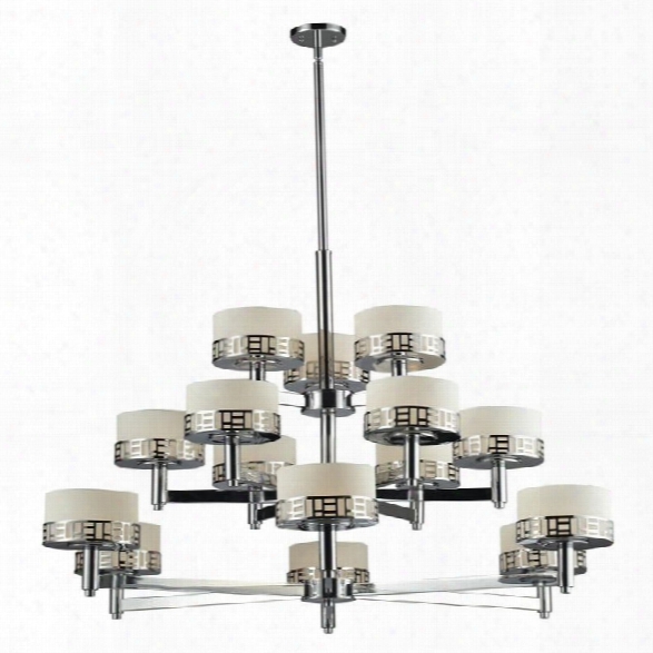 Z-lite Elea 15 Light Chandelier In Chrome