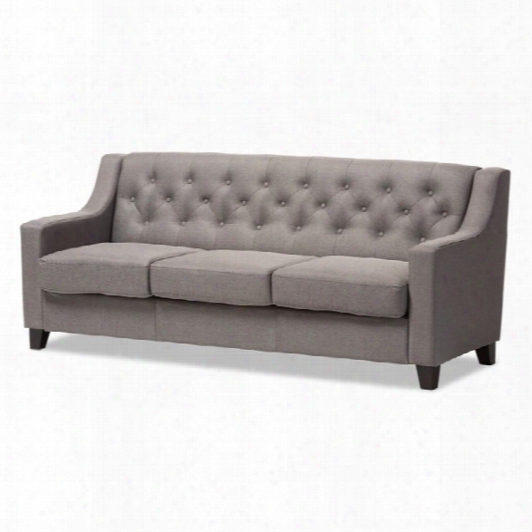 Arcadia Upholstered Sofa In Gray