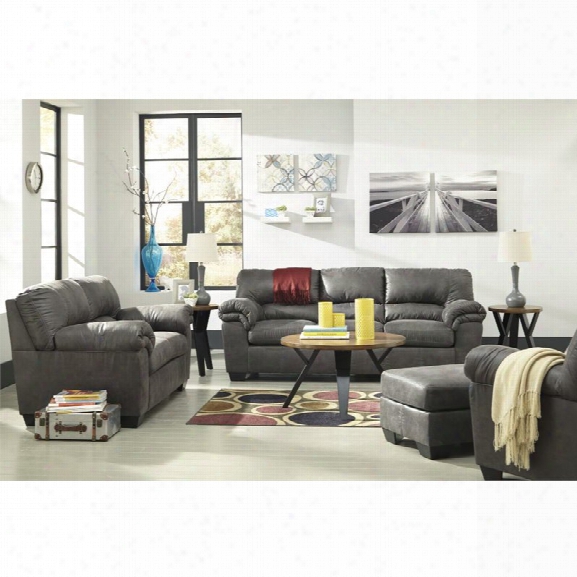 Ashley Bladen 4 Piece Sofa Set In Slate