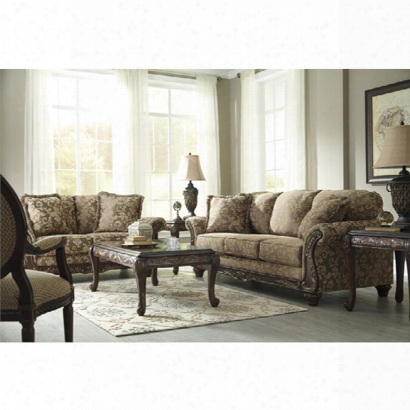 Ashley Irwindale 3 Piece Sofa Set In Topaz